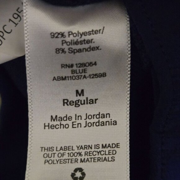 Fielder Bonobos Men's Royal Blue Jogger Pants Stretch Pockets Zip Ankle Size M - Picture 15 of 15